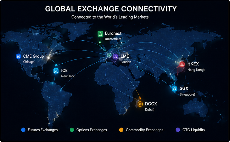 Exchange Connectivity Map